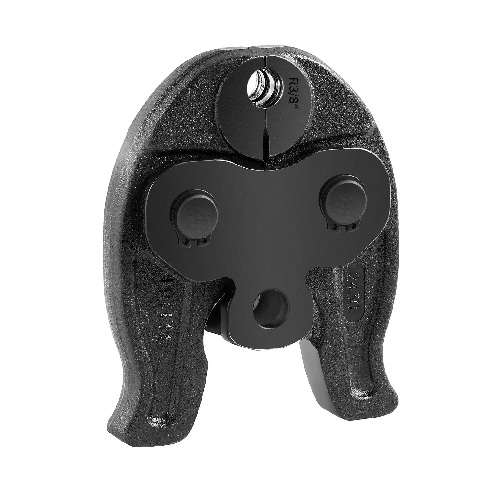 【DealsForYouDays】VEVOR 3/8" Press Jaw for Compact Series Press Tools, 52 HRC Hardened Steel Pressing Jaw for High Pressure HVAC/R Applications - Compatible with 24KN Press Tools for RLS Copper Pipes Connections