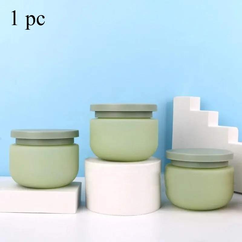 250g Empty Cosmetic Jar Makeup Container Refillable Bottles Face Cream Cans Hair Mask Scrub Bottle Cosmetics Sample Bottle Pot