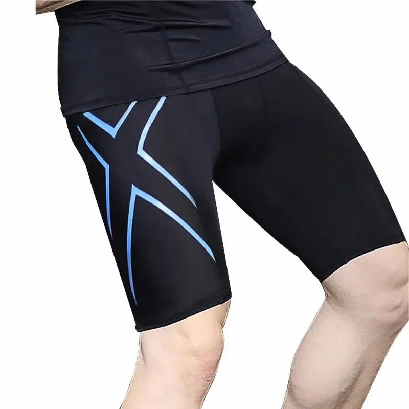 Kyn Apparel 2026 New Compression Gym Shorts Men Quick-drying Workout Fitness Leggings Shorts Running Bottom Sports Tights for Men