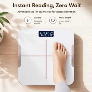 Precision Digital Scale Electronic Weight Scale Bathroom Scale, Body Weight Scale, Weighing Scale For Body Weight, Fashion Simple Style, Accurate Weighing Battery Display