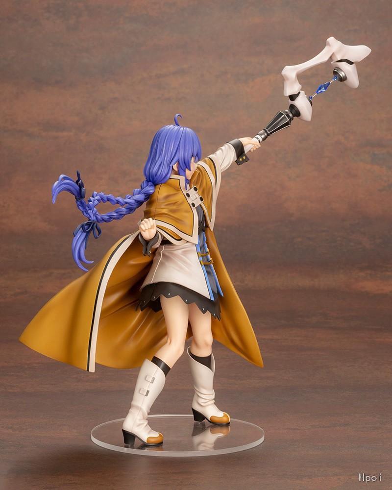 25CM Anime Mushoku Tensei Isekai Ittara Honki Das Roxy Migurdia Figure Model Standing Hat Toy Gift Collection Action Figure PVC