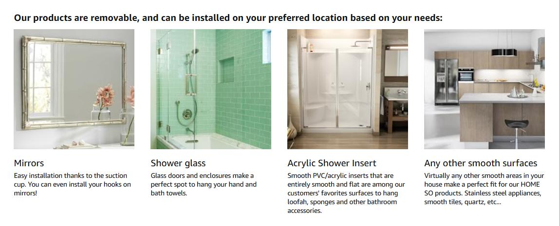 2 PCS Suction Cup Hooks christmas gift Gadgets Kitchen home essentials suction Hooks bathroom accessories Waterproof Reuseable for Shower Bathroom Towel Hooks Shower Hooks Holders Shower Hooks Hanging Towels Loofah Robe 2 PCS Suction Cup Hooks christmas gift Gadgets Kitchen home essentials suction Hooks bathroom accessories Waterproof Reuseable for Shower Bathroom Towel Hooks Shower Hooks Holders Shower Hooks Hanging Towels Loofah Robe