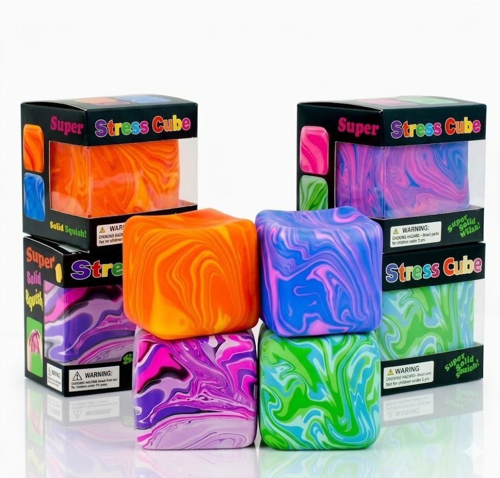 22 Pcs Mystery Box Squishy Fidget Toys - Surprise Squeeze Set