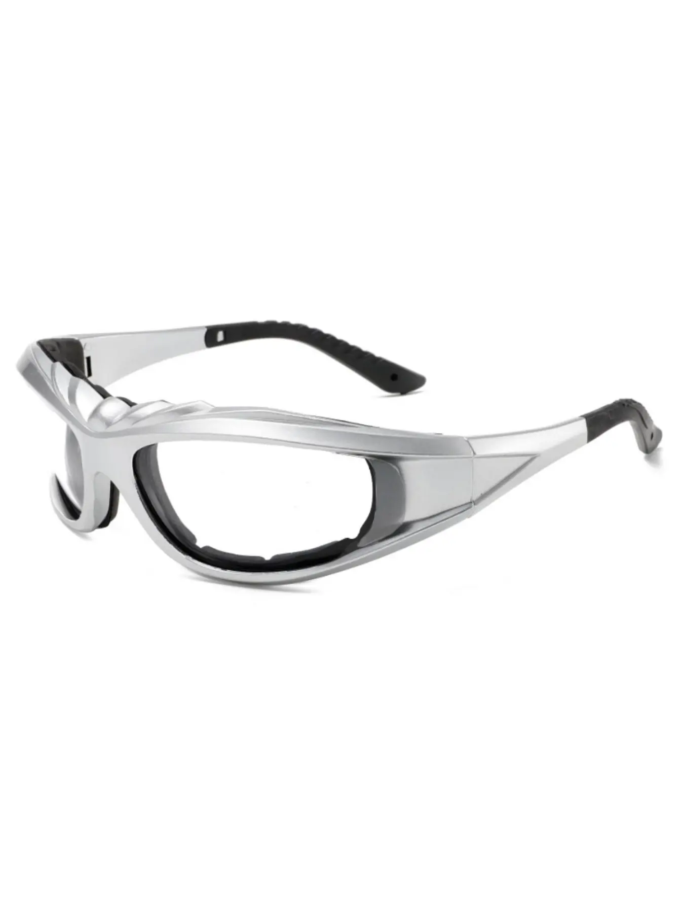 Day-Night Switchable Cycling Goggles, Full Wrap Sponge Windproof Motorcycle Safety Glasses, Protective Eyewear for Electric Bikes