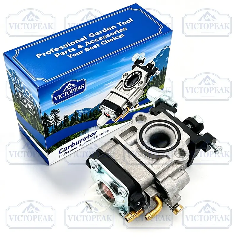 1pc Gasoline Carburetor 10mm For Brush Cutter Engine TU26 34F 36F 260 330 Grass mower parts 36f Carburetor for Lawn Mower, Single Piece, Essential Replacement Part, Durable Design, Perfect Fit for Your Equipment