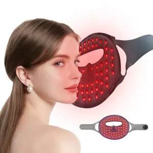 High-End 8-Color LED Facial Care Mask, Multi-Wavelength Light Modes, Home Face Beauty Device, Daily Skincare Tool for Home Use