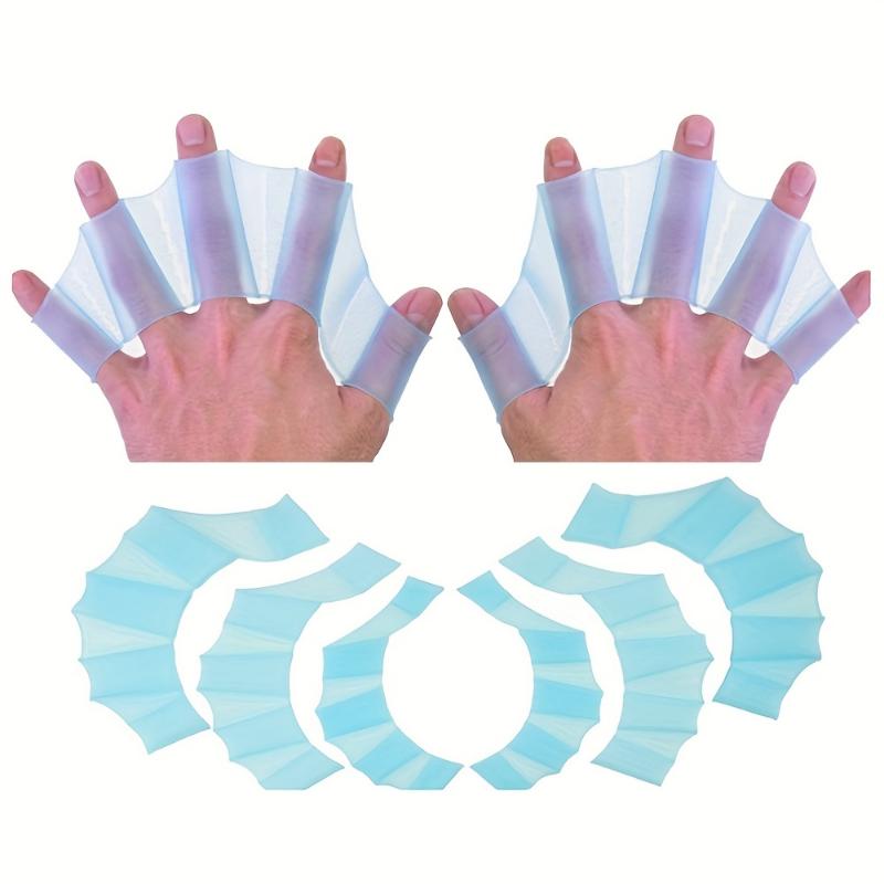 Swimming Silicone Webbed Gloves for Men And Women, Professional Diving Gear for Kayaking, Flying Fish, And Snorkeling