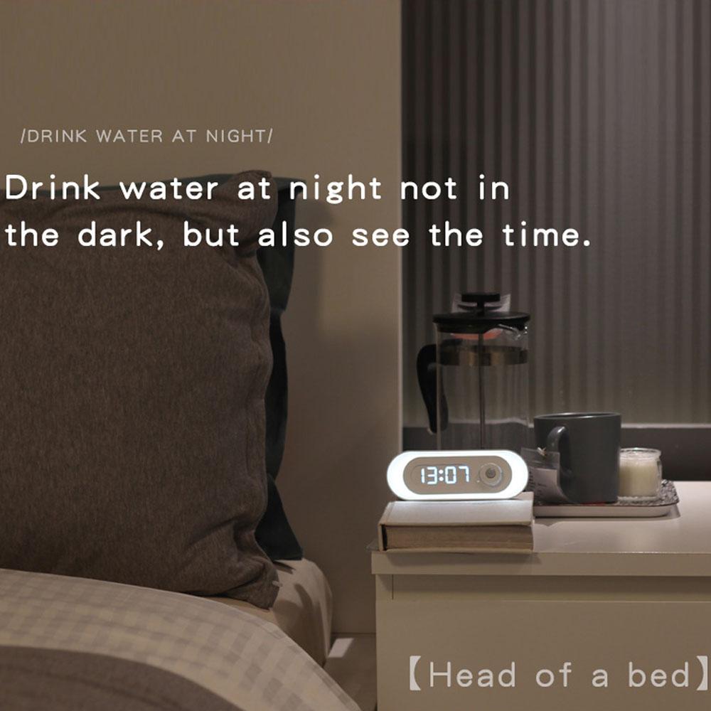 Magnetic LED Clock, Style Home Wall Light, Human Body Sensor Lamp, Smart Night Light, Gravity Induction Lamp, Christmas Gift