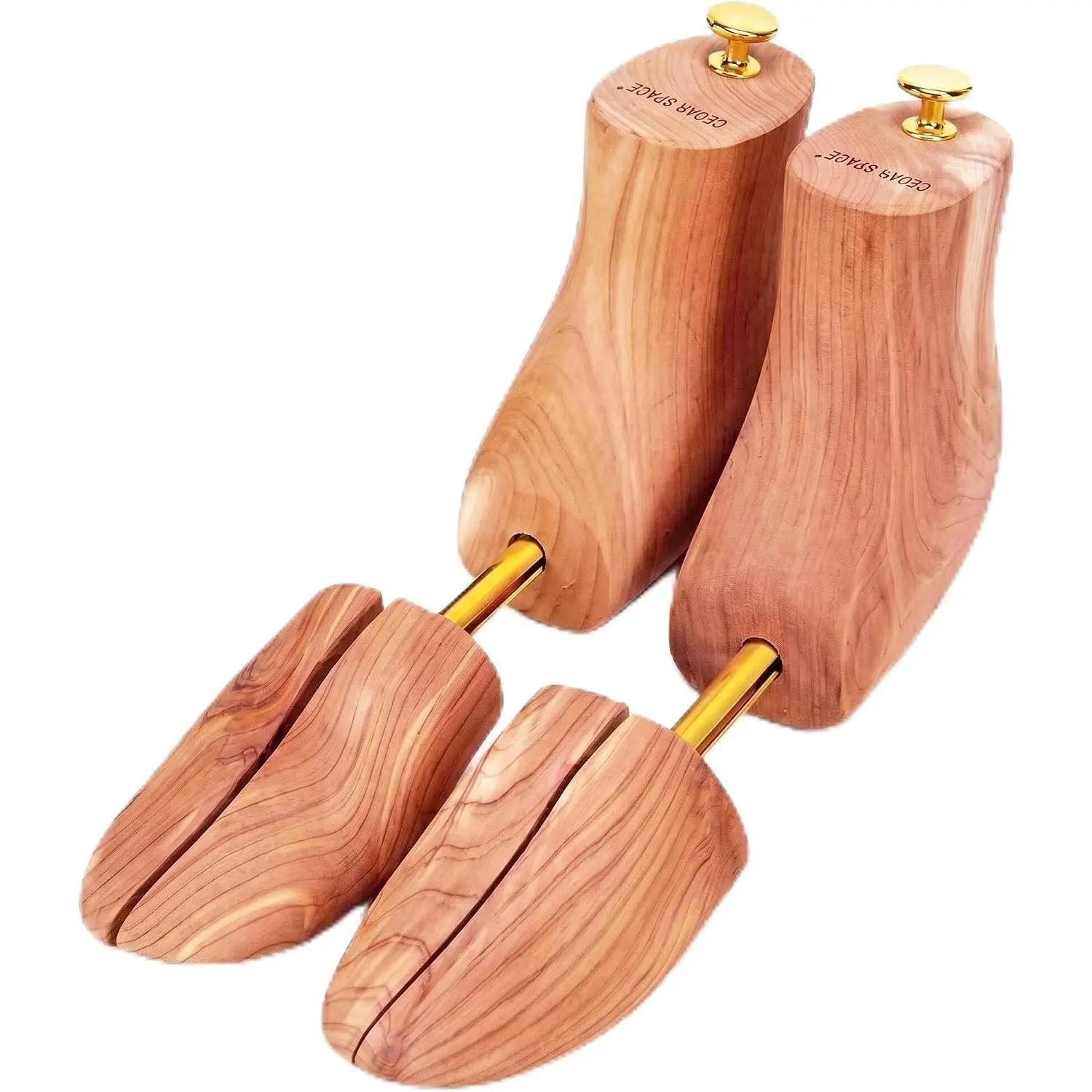 Wooden Boot Stretcher Tree, 8-14 Sizes Cedar Wood Shoe Trees, 100% Natural Shoe Stretcher for Men, Women, Boots