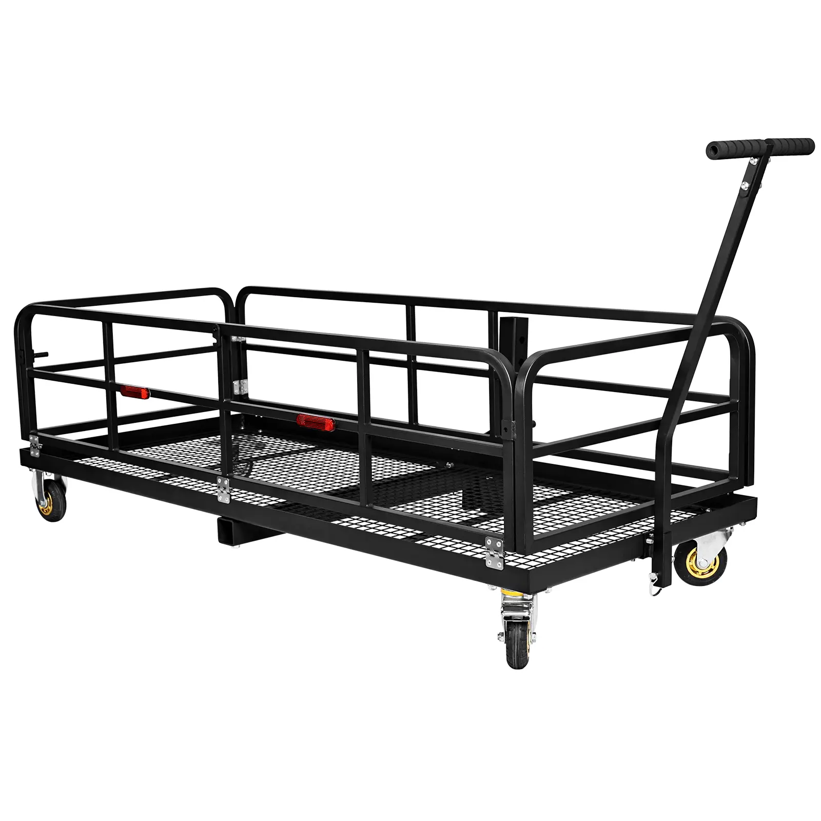 500 lb Hitch Mount Cargo Carrier – Folding Cargo Basket for 2" Receiver – Easy Assembly – Ideal for Car, SUV, Truck, Camping