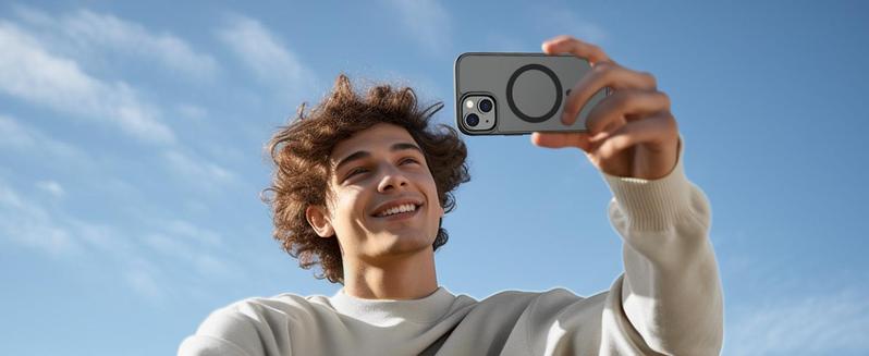 Magnetic Phone case for iPhone 17/16/15/14 Plus/13/12 Pro Max Case Military Grade Drop Protective Phone Cases (Compatible with MagSafe)(10 FT Military Grade Drop Protection) Slim Translucent Matte Shockproof Phone Cover for iPhone Pro Max