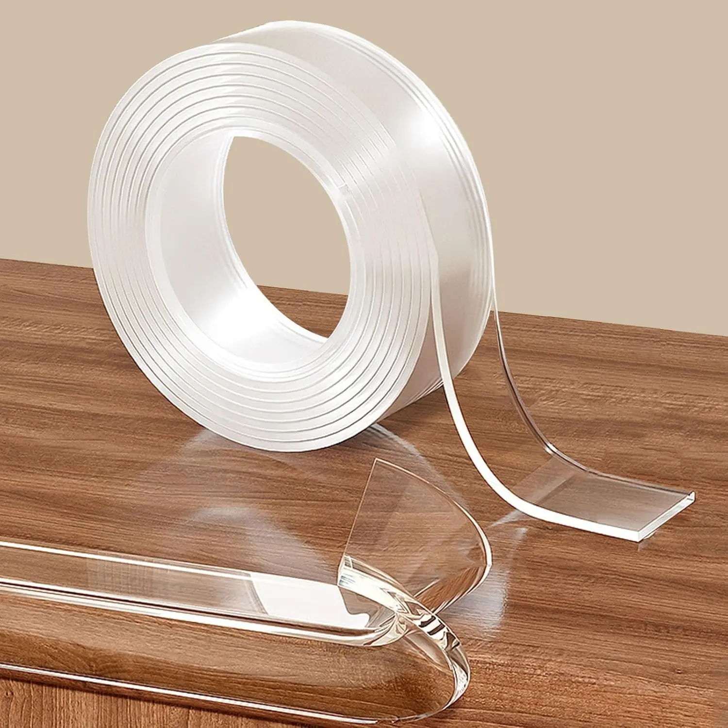 0.8 in x 6.6 FT Clear Soft Corner Protectors for Furniture Strip, Sharp Edge & Table Bumper, Window Edge, Wall Protector, Soft Corner Guards Safe for Proof, Table Corner Protectors for Family