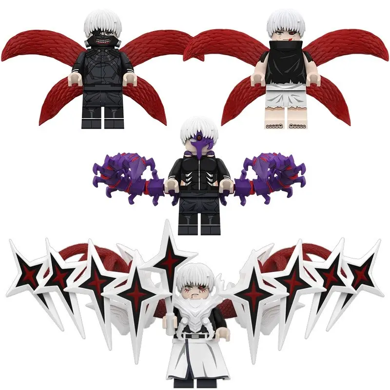 Anime Series Zombie Building Block Figure Toy, Assemble Special Effects Model Kit, Collectible Action Figure for Kids & Adults