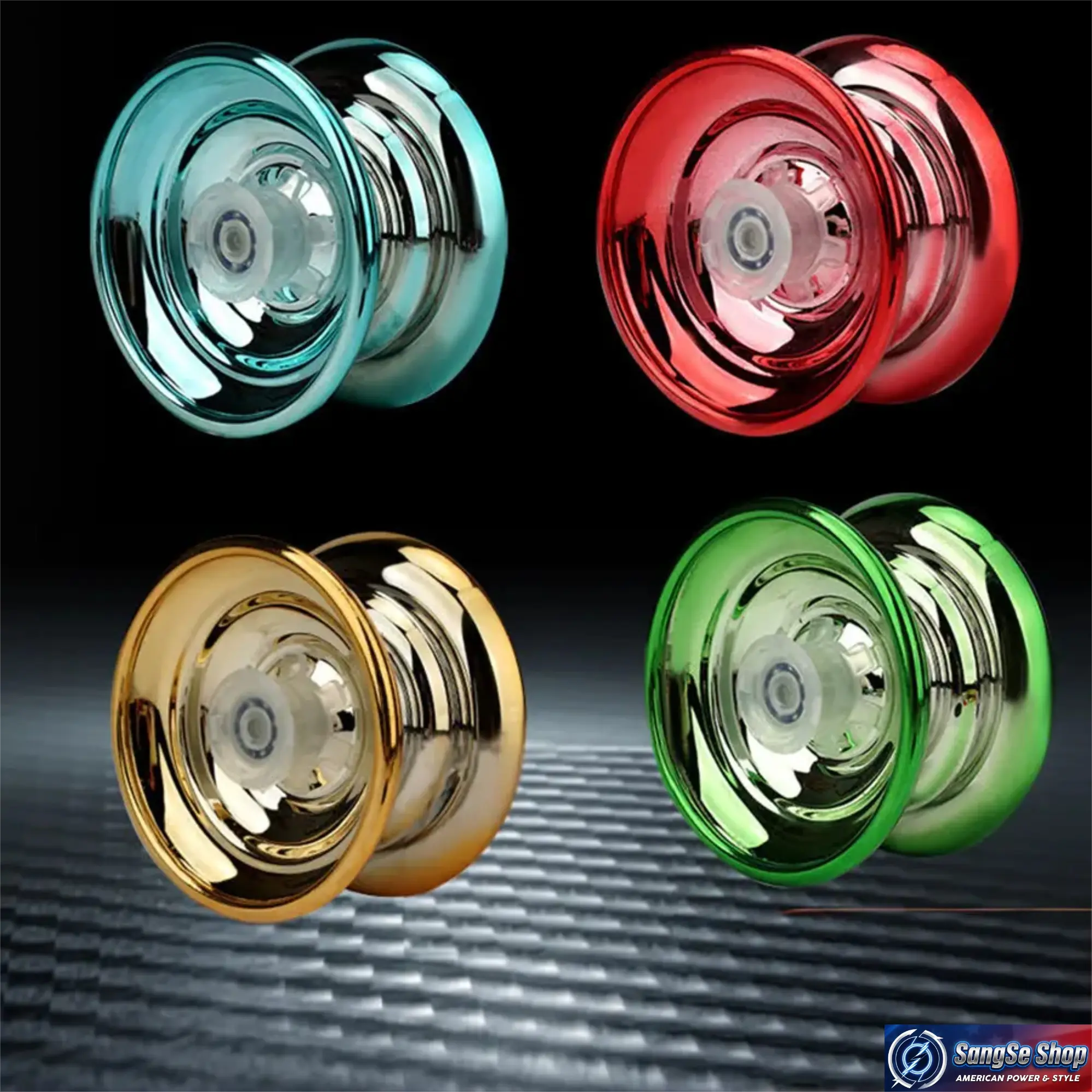 Professional Aluminum Metal Yoyo Ball for Kids Beginners, Competitive Yoyo Toy, Classic Bearing Yoyo with Complete Accessories for Adults and Children