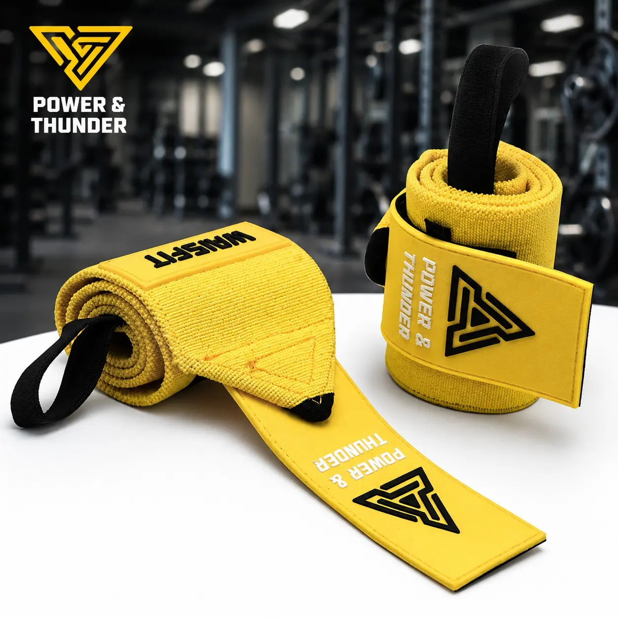 Wrist for Weight Training Features 3D Structure Enhances Protections and Ventilation During Exercise Time Adjustable Gym Wrist for Deadlifts Lifting Wrist Wraps