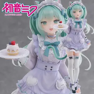 2026 hot item Hot Hatsune Miku Anime Figure Nachoneko Model Action Figures Toys PVC Decoration Collect Model Gifts