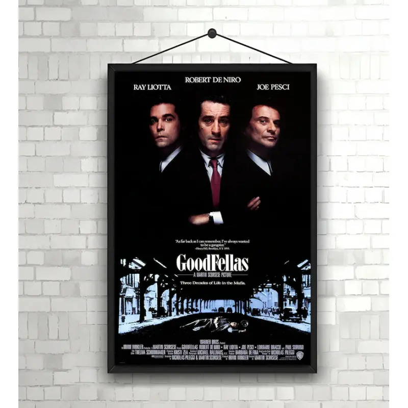 GoodFellas Movie Poster High Quality Print Photo Wall Art Canvas Cloth Poster