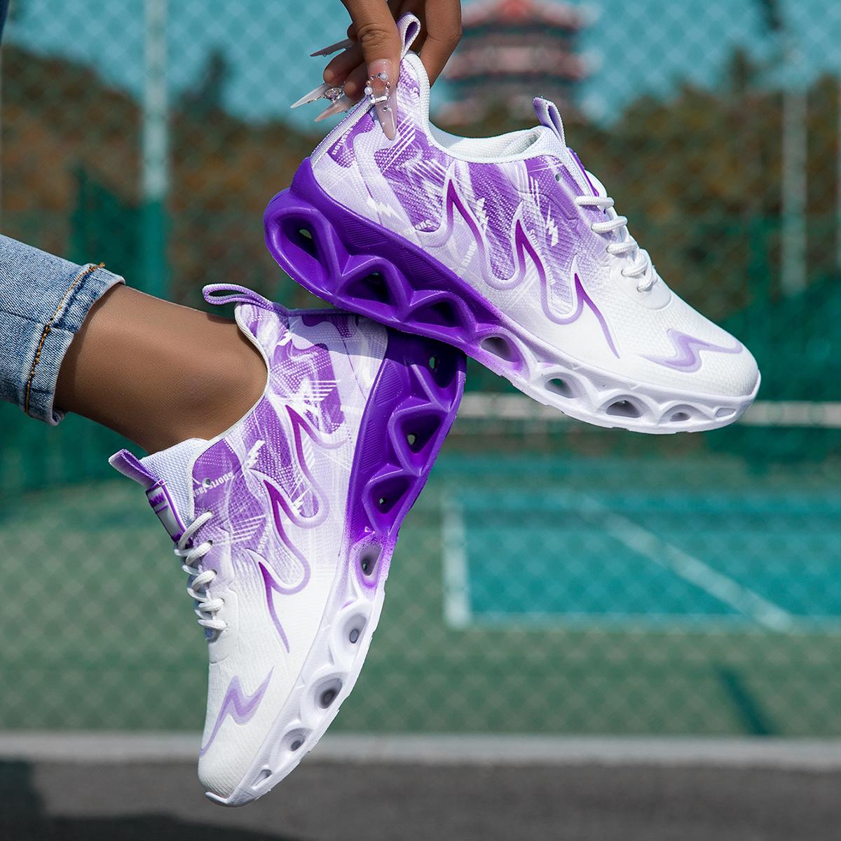 2026 New Glossy Plus Size Casual Sneakers Women's Thick Sole Platform Rocker Shoes Fashion Single Shoes 1212