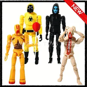 In Stock 3d Printed Escape the Backrooms Experimenter Skin Stealer Partygoer Partypooper Dummy13 T13 Action Figure Toy