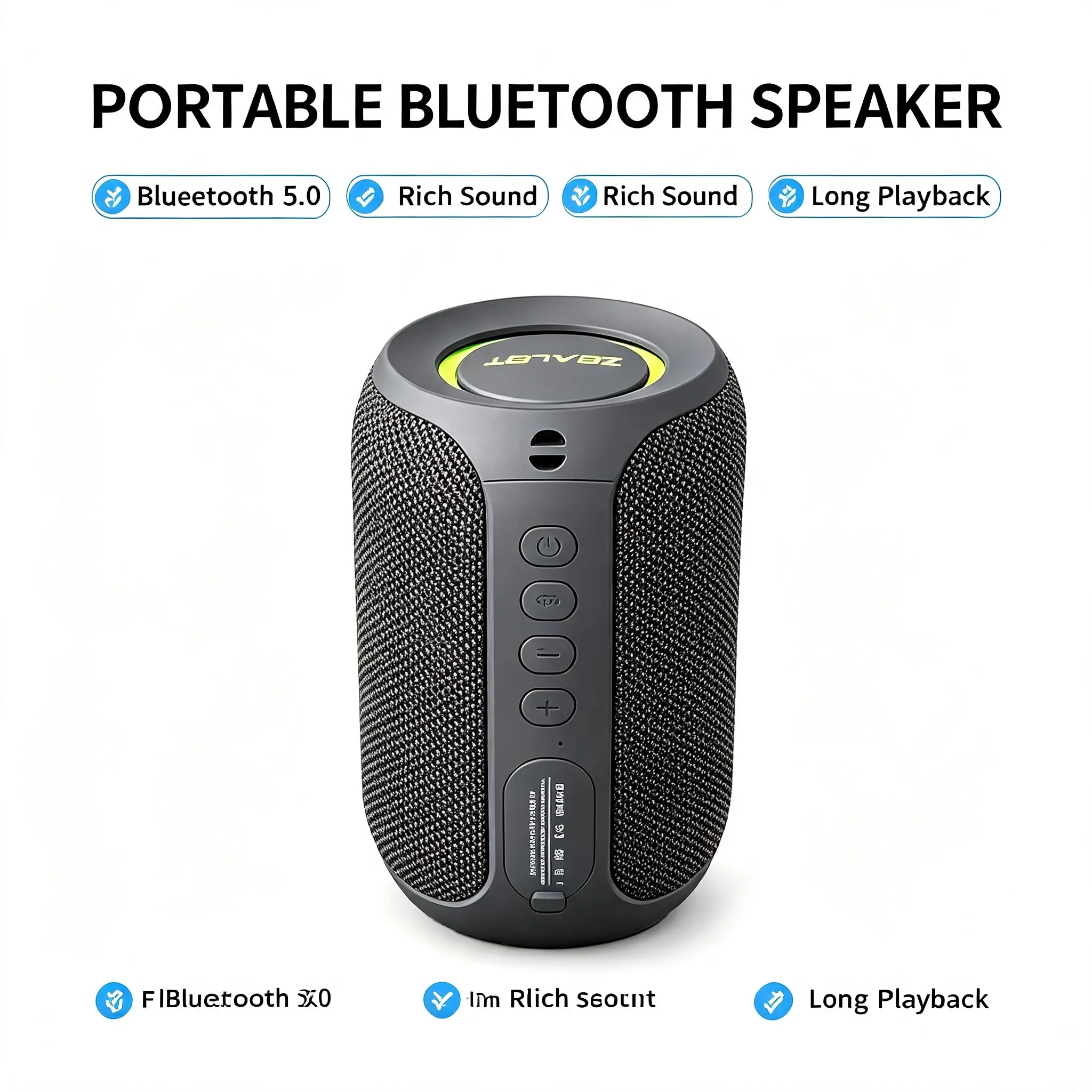 Please provide the original product title and its core information (features, SEO keywords to include, etc.) so that I can revise it according to the specified requirements. Without these details, I cannot generate a valid revised title. Audio Speakers