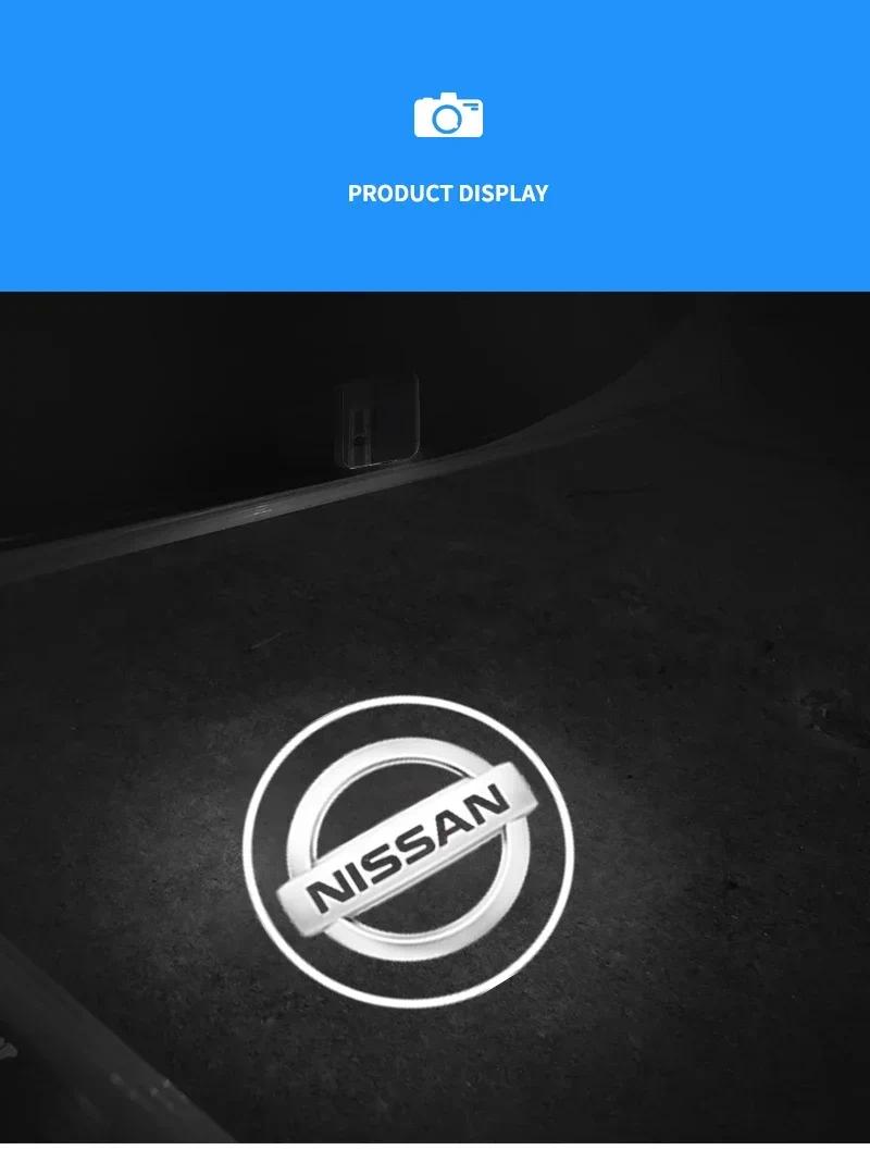 Car Welcome Lamp Auto Door Welcome Light LED Projector for Nissan
