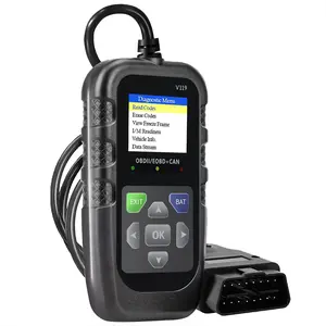 Car OBD2 Scanner Diagnostic Tool, Car Voltage Tester Engine Fault Code Scanner, EOBD+CAN Charging Tester Diagnostic Tool for OBDII Protocol Cars