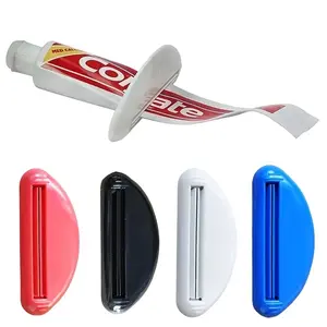 Toothpaste Squeezer Tool, Manual Tube Dispenser for Toothpaste & Facial Cleanser Bathroom Organizer
