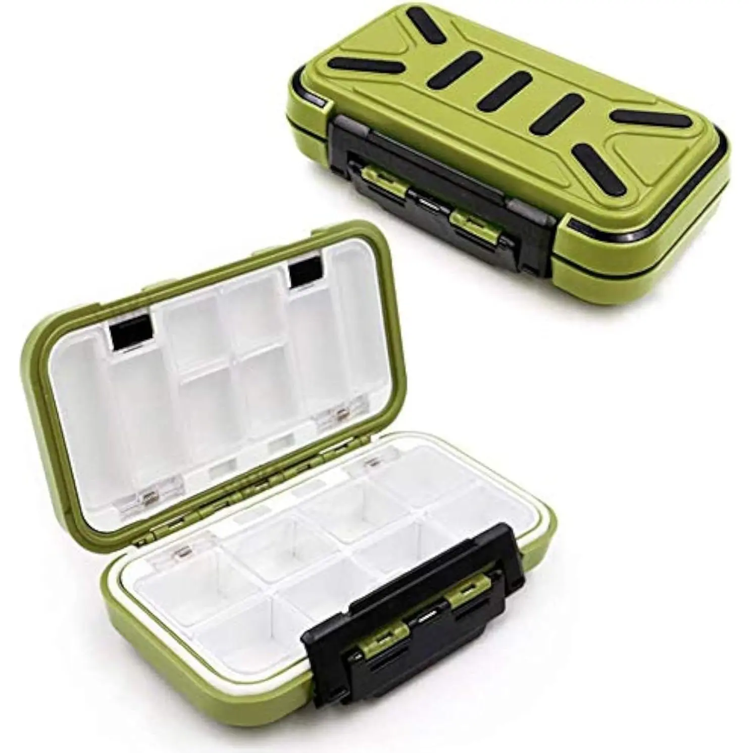 Waterproof Portable Mini Utility Fishing Lure Boxes Plastic Tackle Box Organizer Storage for Storing Fishing Tackle Set