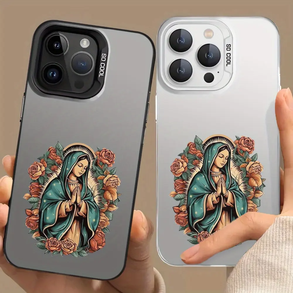 Rose Virgin Prayer mobile phone shell A391 for iPhone/13/12/11/Plus/Pro/Pro Max Series- Shockproof Case