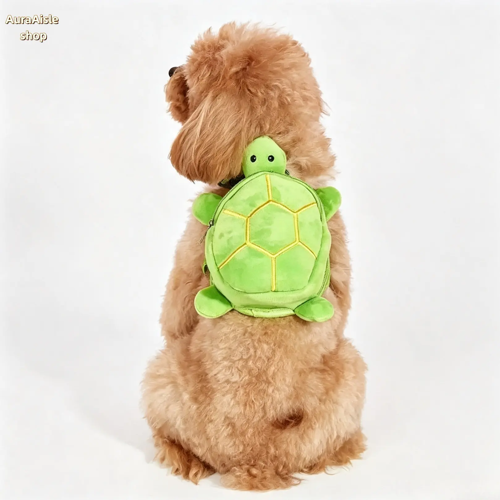 Cute Turtle Design Backpack For Carrying Pet Supplies & Snacks, Lovely Dog Backpack For Outing, Hiking & Travelling, Pet Traction Chest Backpack, Outdoor Puppy Carrier Bag