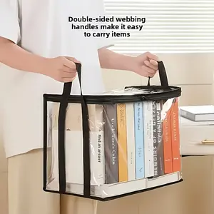 4PCS Thickened Extra Large Moving Storage Bags, Plastic Snap Closure, Space Saving for Clothes, Bedding & Moving Supplies