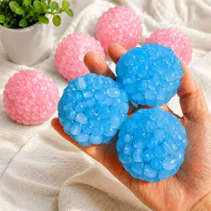 Bouncy Bead Squishy, Textured Sensory Fidget Toy for Stress Relief and Relaxation, Cute Desk Decompression Toy & Gift