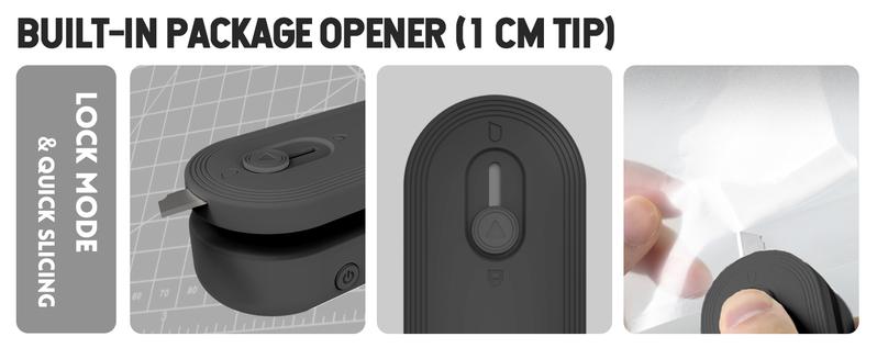 Mini Bag Sealer with Cutter and Magnet, 1800mAh Rechargeable Bag Resealer Handheld, Portable Heat Sealer for Heavy-Duty Plastic Snack & Chip Bags, Upgraded, Gift for Women, Food Saver, Kitchen Storage