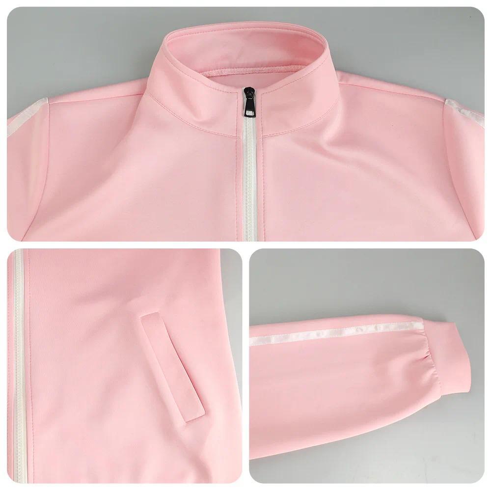 Anime Bocchi The Rock Gotou Hitori Cosplay Costume Gotou Hitori Dress Pink Wig Uniform Jacket Skirt Girls Jk Halloween Outfit