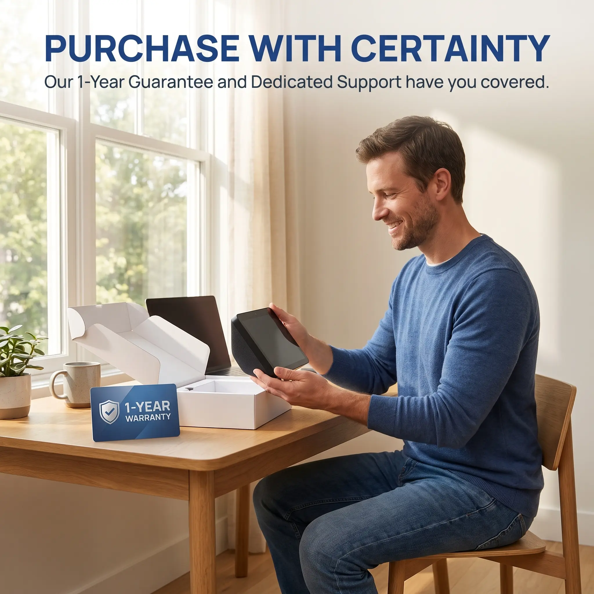 Your Easy Warranty & Support Guide for Choosing Our Products Thank You for Your Trust in Our Services