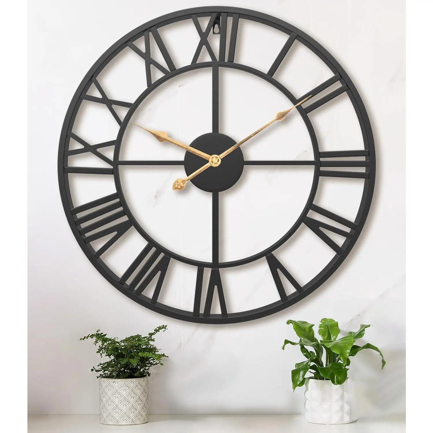 14 Inch Numerals Wall Clocks for Living Room Decor