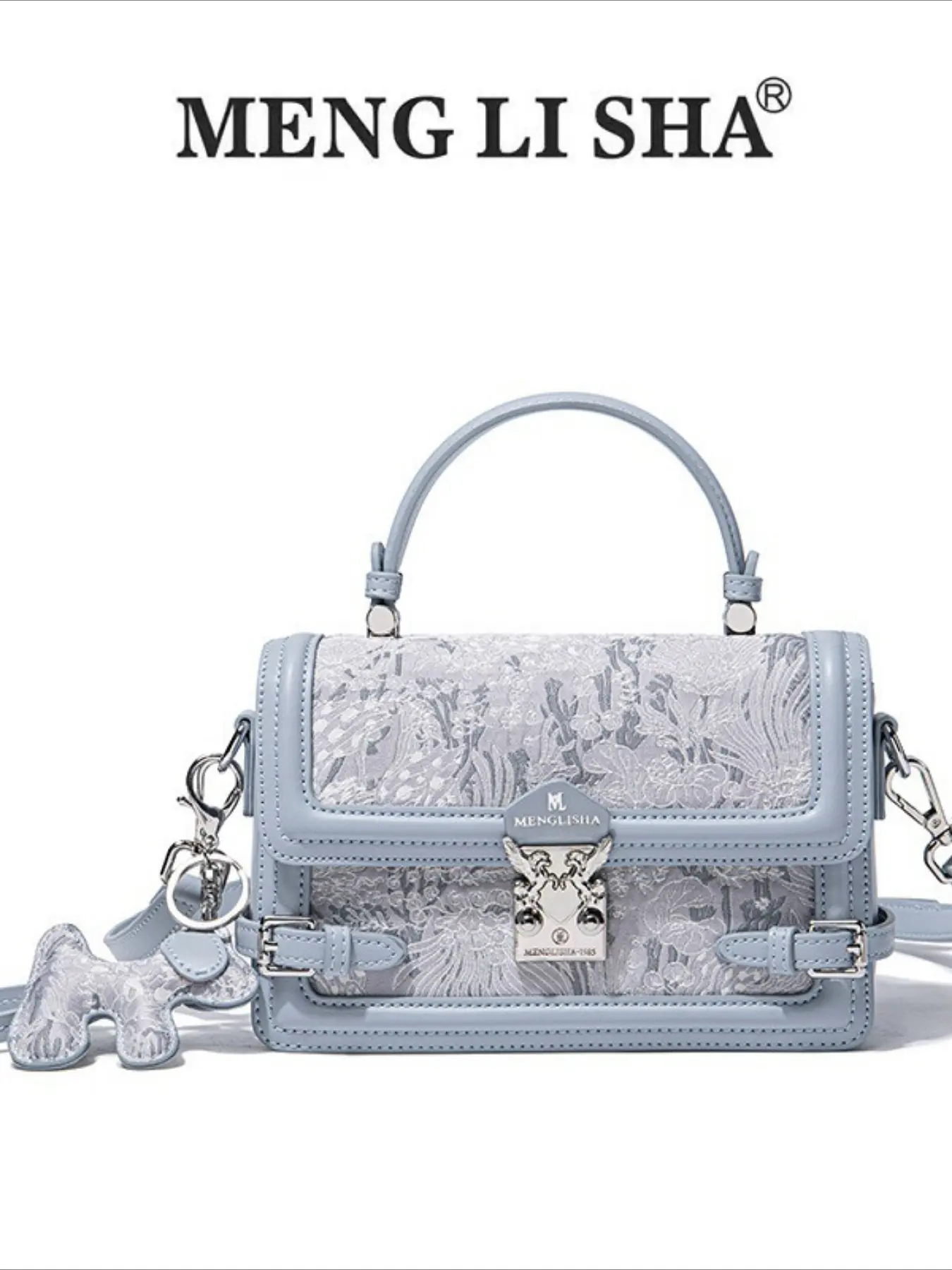 Niche retro high-end embroidery shoulder Crossbody Handbags small square bag women's new commuter trend versatile handbag 2026
