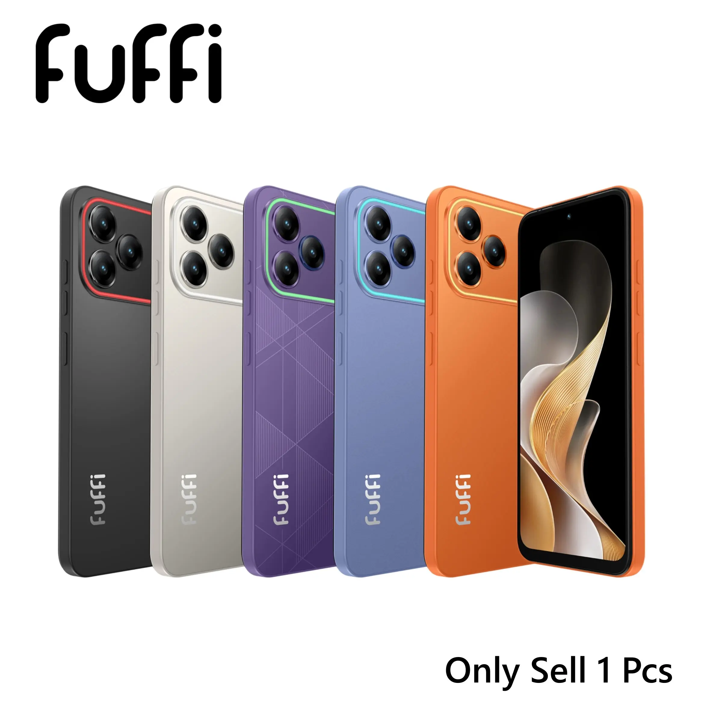 FUFFi-Smartphone, 6.67-Inch Display, Unlocked 4g Network, Android 12.0, 4+64GB/32GB Memory, 4400mah Battery, Dual Sim, Fashionable Phone