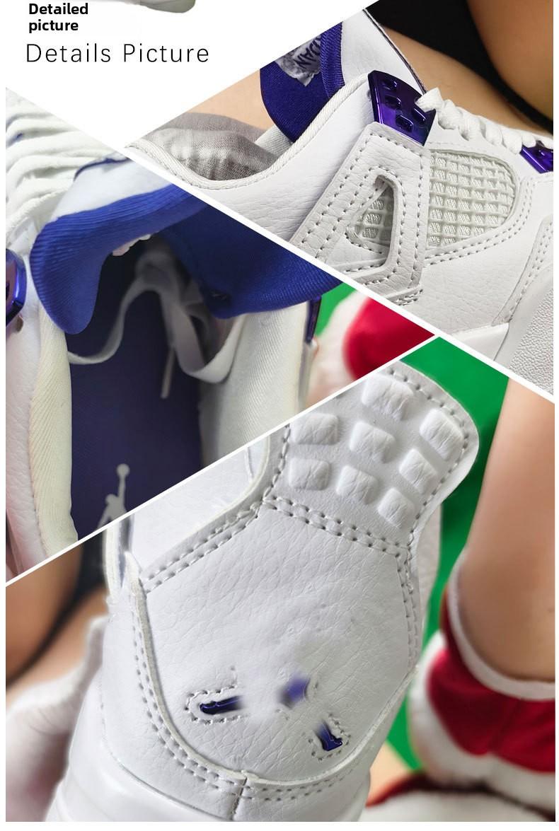 2026 New Outdoor Sports Shoes Lightweight Soft Sole Basketball Shoes Fashionable Trendy Men's Shoes