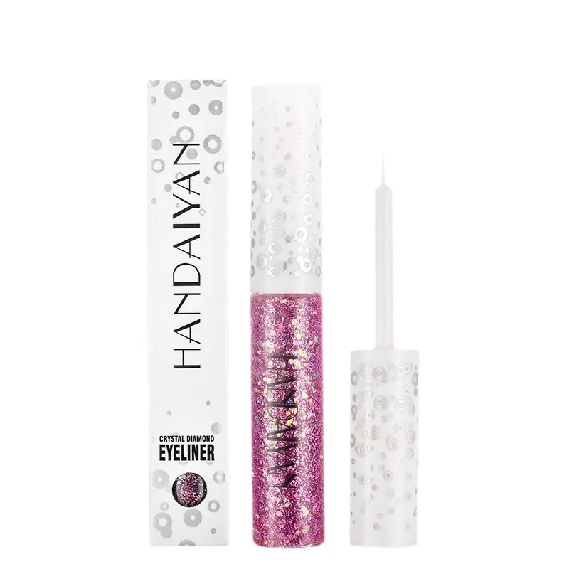 Popular glitter eyeshadow liquid eyeliner stage eyeliner makeup iridescent liquid eyeliner for performances