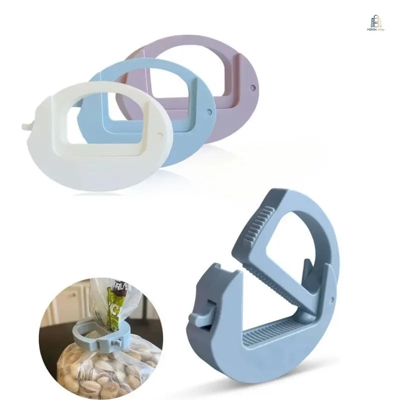 Colorful Plastic Bag Clips, Reusable Air Tight Sealing Clamp for Snack Bags, Moisture-Proof Food Savers for Pantry and Refrigerator Organization, Reusable Clip, Safe Sealing