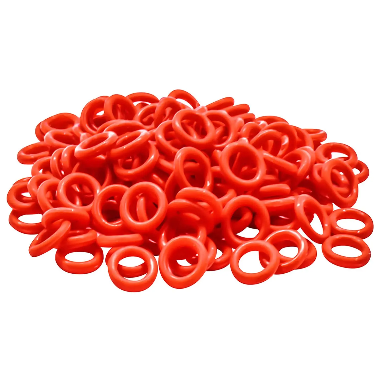 120 count Clear Rubber O-Ring Keyboard, O-Rings Keycaps,  Dampeners Keycap, for Cherry MX Key  Keyboards Dampers,White