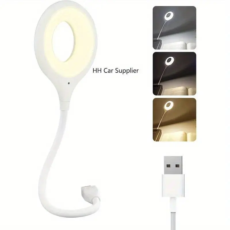 USB Smart Voice Control Night Light, LED Desk Lamp with English Voice Interaction, Dimmable Bedside Lamp, Portable Voice Activated Light for Home Bedroom Study Decor