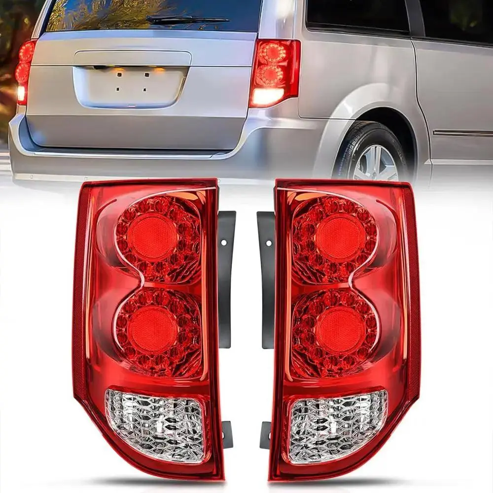 Nilight OE-Style Tail Light Assembly - Automotive Car Accessories for 2011-2020 Dodge Grand Caravan, Rear Lamp Replacement with Brake Signal (Driver/Passenger Side)