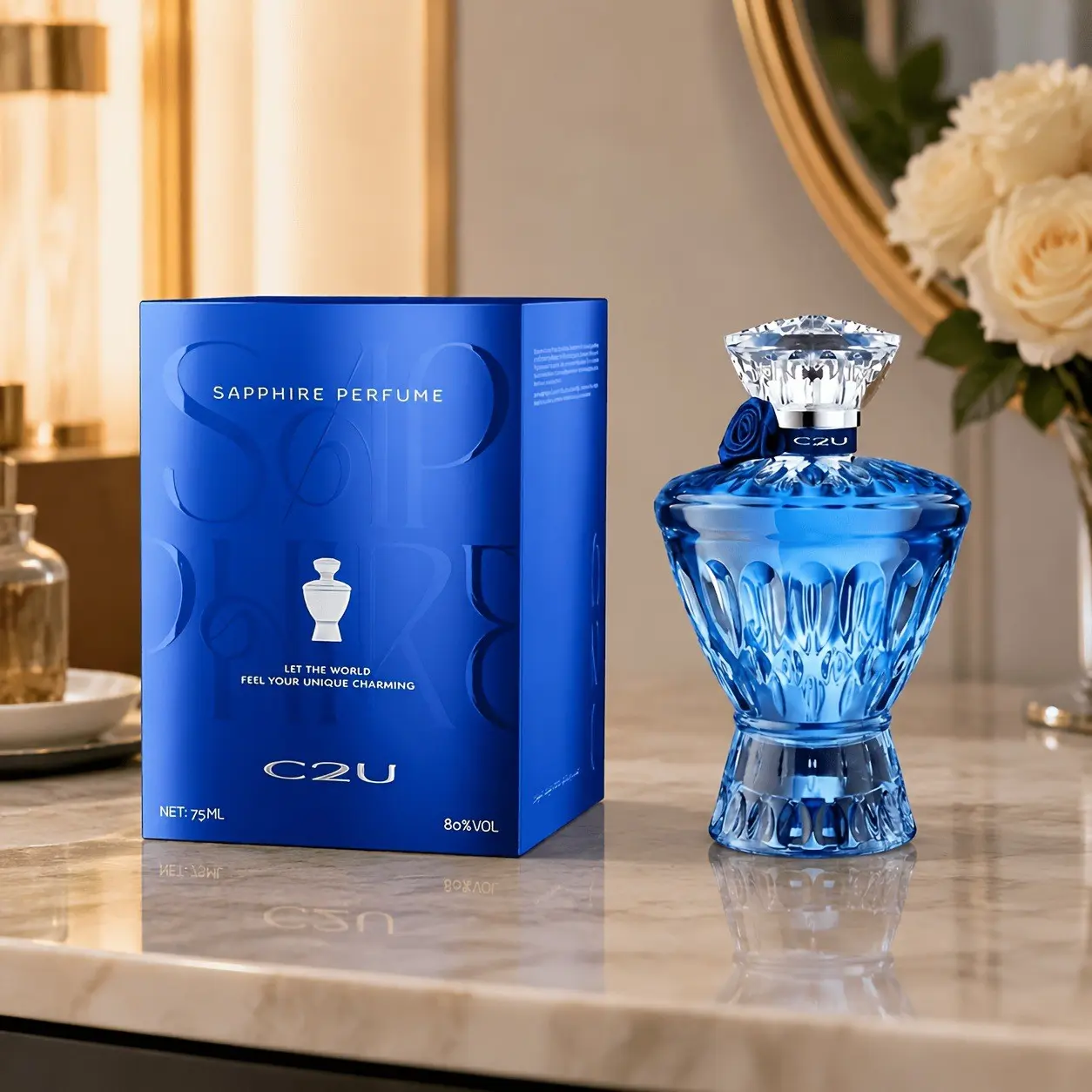 Blue Ocean Fresh Wood Fragrance 75ml Fragrance For Men Perfume Cologne Lasting Fragrance Excellent Gift Choice