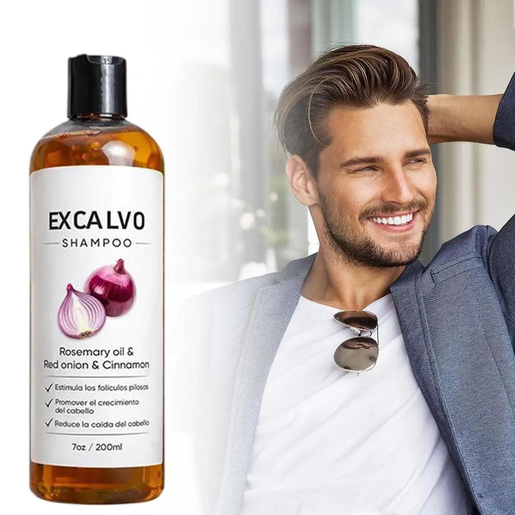 Rosemary Hair Shampoo Red Onion Extract Anti Hair Loss Nourish Follicle Oil Control Clean Scalp Soft Smooth Hair