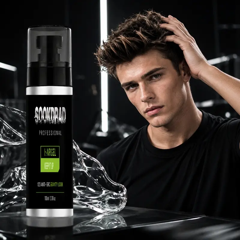 Hair Gel, Keratin, maximum hold, extreme styling look, for hair, (3.5fl.oz), 100g