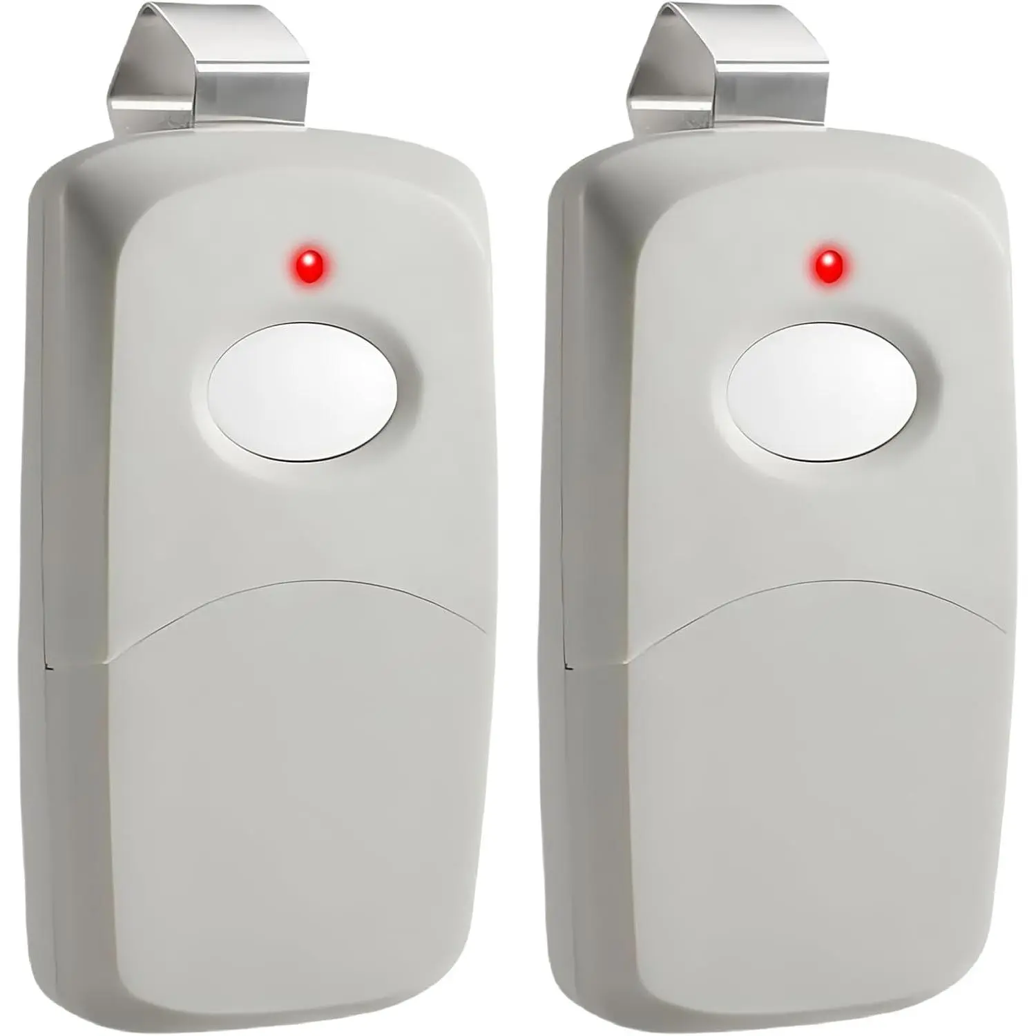 2 Pack Garage Door Opener Remote for Linear Garage Door Remote Multicode 3089 Transmitter 10 Dip  Gate Opener Remote 300MHZ  3089,308911,MCS308911,Grey