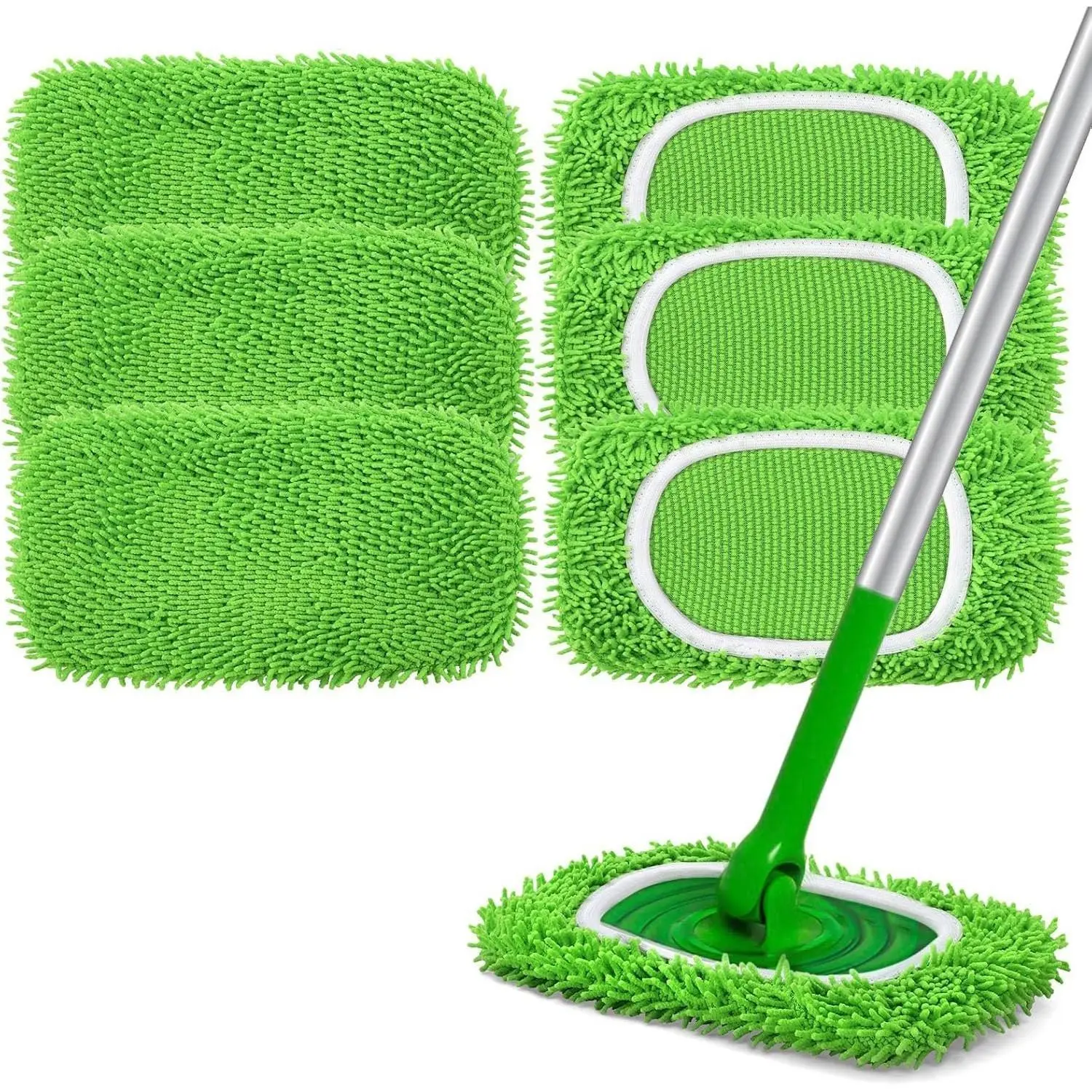 Swiffer Replacement Mop Pad, Dry and Wet Use Rotating Floor Cloth, Home Cleaning Essential, Durable and Easy to Clean