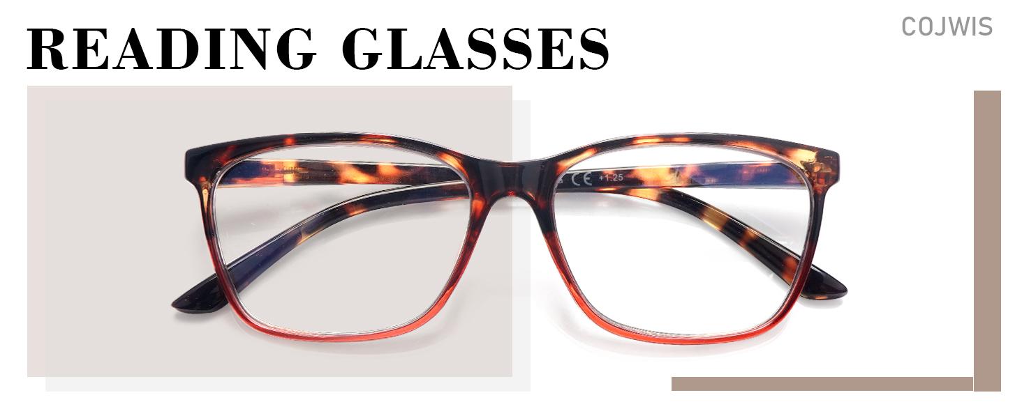 Progressive Multifocus Reading Glasses Blue Light Blocking,Spring Hinge Readers for Women Men (Mix Color, 3.50, multiplier_x)